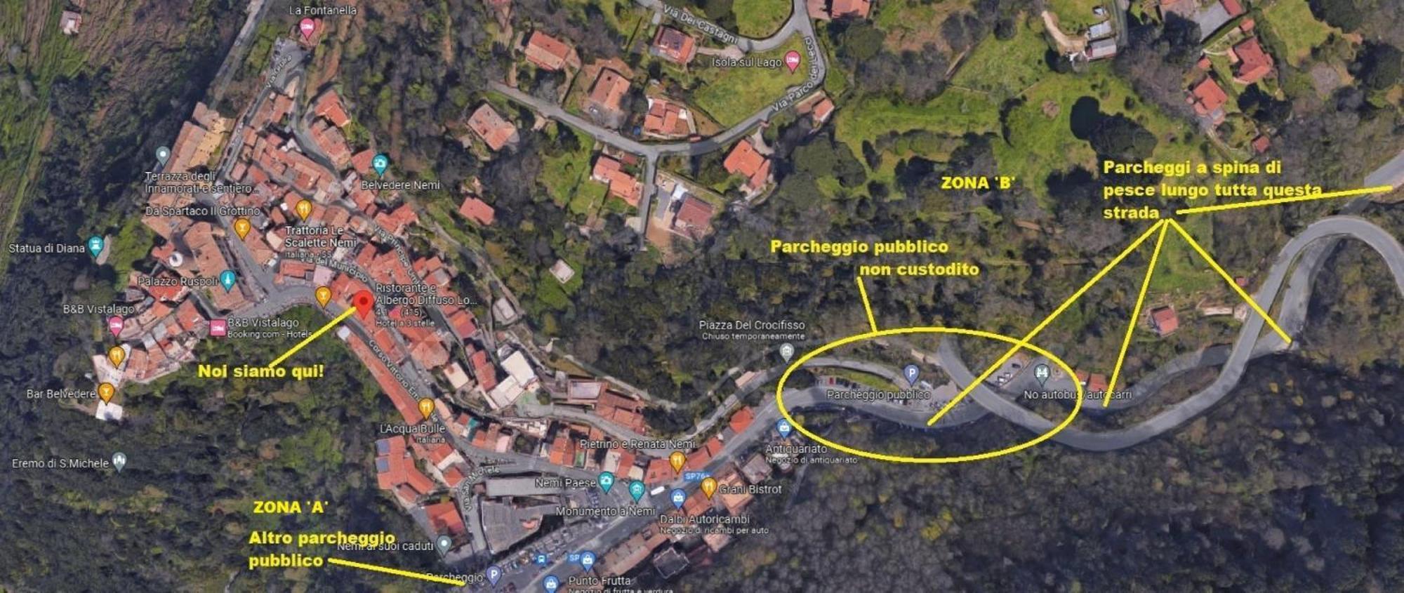Albergo Diffuso Locanda Specchio Di Diana Nemi Kültér fotó